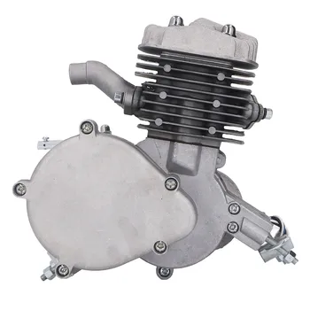 100CC Motor de 100CC 2 tiempos Motor Estable de Metal CDI Encendido de Baja Vibración y Alta Resistencia de Bajo Ruido para la Conversión de la Bici