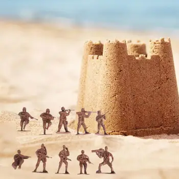 100Pcs Lindo Soldado Personas Militar Modelo de los Juguetes de los Niños Mini Soldado Juguetes en Miniatura de la Decoración
