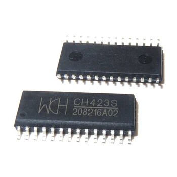 10PCS CH423S CH423 SOP28 Digital Conductor del Tubo y Teclado de Control de Chip IC de Dos cables de e/S Remotas de Expansión