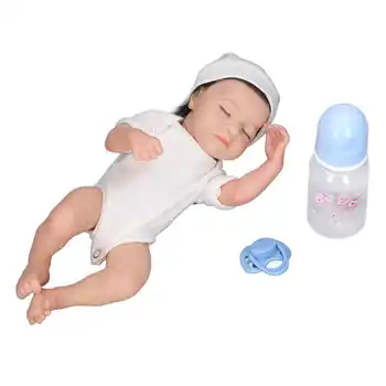 12en Simulación de la Niña de la Muñeca de Silicona Posable Real Bathable Bebé Recién nacido de Muñecas para los Niños de los Nuevos Padres