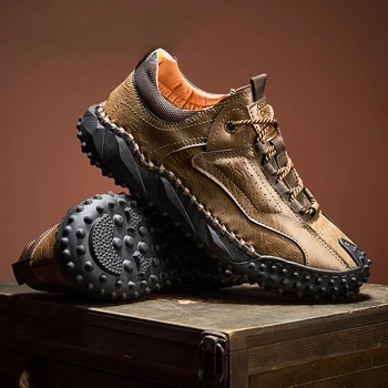 2023 de la Venta Caliente de Entrenamiento de Golf para hombres Antideslizante Zapatos que Caminan para Hombre del Diseñador de Zapatos de Golf de Cuero de los Hombres de la Suela de Goma de Golf para Hombre Zapatillas de deporte