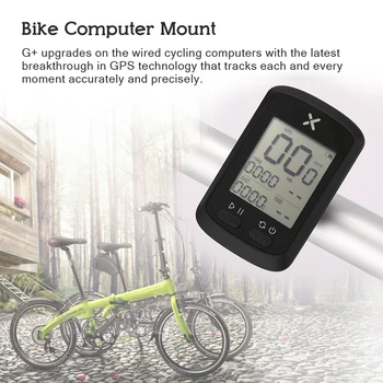 Accesorios de bicicleta de la Bici del Equipo de G+ GPS Velocímetro Impermeable de la Bicicleta de Carretera, MTB Bicicletas luz de fondo BT ANT+ Ciclismo Equipos