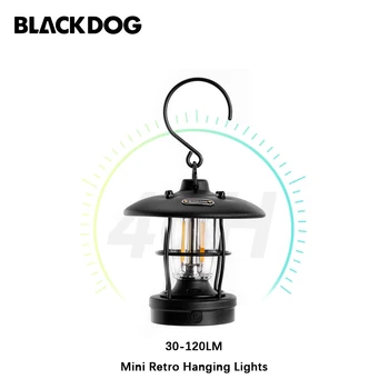 Blackdog al aire Retro Campamento de Luz Multi-Función de la Tienda de Luces Colgantes de Carga USB Portátil Lámpara de Camping de Luz Portátil 30-120LM