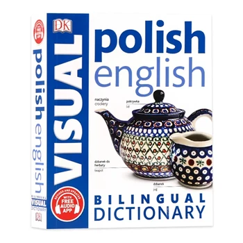 DK polaco inglés Bilingüe Diccionario Visual Bilingüe Contrastivo Gráfica Diccionario Libro