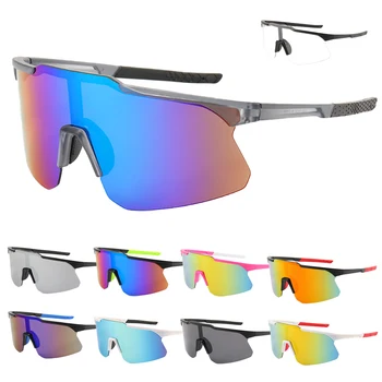 Gafas de sol polarizadas para los Hombres y Mujeres para Acampar al aire libre Senderismo de Conducción Gafas de Deporte Gafas de sol de Marco Grande Anti-ultravioleta