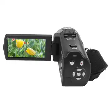 HDV V12 de Vídeo HD de 1080P, Cámara, Grabadora de Vídeo de la Cámara de 16X de Zoom para ver Vídeos de Disparo