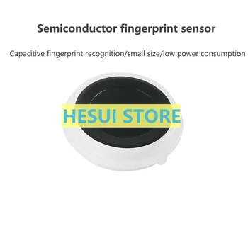 HLK-FPM383C cara de la matriz de semiconductores de reconocimiento de huellas dactilares módulo táctil capacitiva de la cerradura de la puerta de adquisición de sensor
