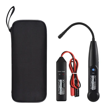 KKmoon MY6814 Automóvil Cable de guía Generador de Tonos y Sonda Kit de Teléfono de Línea Tracker con 3.5 mm para Auriculares Jack Bolsa de herramientas