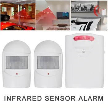 La Inducción Del Sensor De Alerta De Intruso 1+2 Receptor Sensor De Movimiento De La Alarma De La Alarma El Sistema De Alarma