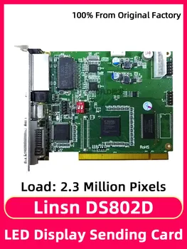 Linsn DS802D Sincrónico el Envío de la Tarjeta de Vídeo Led Controlador de forLedVideo Pared Controlador de led de señal de paneles