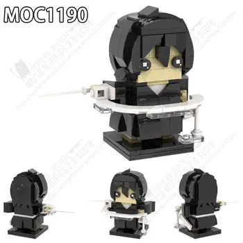 MOC1190 Creativo MOC de la Figura de Acción del Modelo de Bloques de Construcción de BRICOLAJE Anime Shinigami Clásico Personaje de la Asamblea de los Ladrillos de los Juguetes Para los Niños