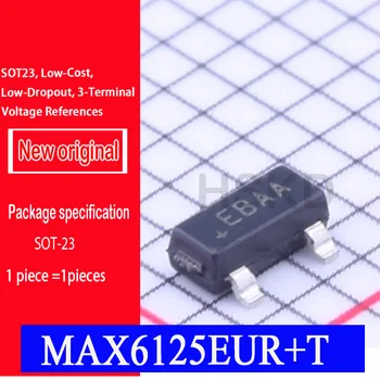 Nuevo original spot chip MAX6125EUR+T encapsula SOT23, de Bajo Costo, de Bajo de Deserción escolar, 3-Terminal de las Referencias de Tensión