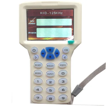 RFID Copiadora Duplicador de IDENTIFICACIÓN de 125KHz Lector NFC Writer IC 13.56 MHz Cifrado Programador de Tipo USB Para Copiar UID de la Tarjeta Y la Etiqueta de 1PCS