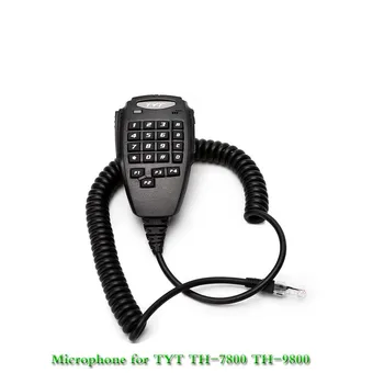 TYT PTT Micrófono Altavoz para TYT TH-9800 Plus Quad Band 50W Coche Móvil de Radio Walkie Talkie de la Estación de