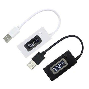 USB Móvil de la Capacidad de Potencia de Tester Medidor de Potencia Probador de Energía Móvil - Monitor de Panel