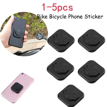 1-5pcs de la Bici de la Bicicleta del Teléfono Adhesivo de Montaje soporte para Teléfono de nuevo el Botón Pegar para GARMIN Pegatinas Para la Bicicleta de la Bici de la etiqueta Engomada