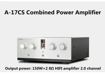 150W X 2 a-17CS combinado amplificador de potencia de 2.0 de alta potencia HIFI amplificador de potencia de Clase de Un cálculo mixto jugador