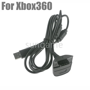 1pc Para Xbox 360 USB Cable de Carga Inalámbrica Controlador de Juego Gamepad Joystick fuente de Alimentación