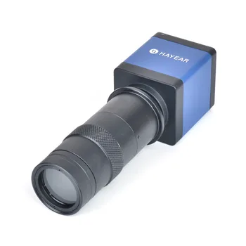 2.0 MP Compatible con HDMI Industrial de Vídeo Digital de Objetivo Zoom 100X Microscopio de la Cámara para PCB de Reparación de Soldadura