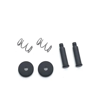 2 Conjunto de la Amoladora del Botón de Bloqueo de Piezas de Repuesto de Plástico Negro Para Bosch GWS6-100 Amoladora de la Herramienta eléctrica de Accesorios