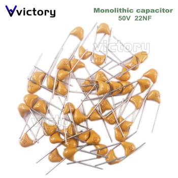 200PCS/lot 22NF 10% 5.08 MM 103 50V de múltiples capas MLCC monolítico condensador de cerámica tamaño:0805