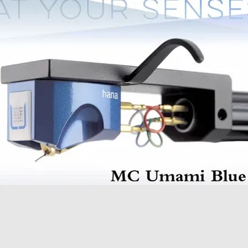 B-534 HANA Umami Azul Huafei Negro Goma MC Cartucho de Diamante Puro Boro Lápiz Separación de Canal de 30 dB/1 khz