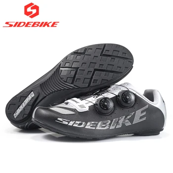 Bicicletas nuevas zapatillas de deporte de sidebike Mtb plana zapatos de los hombres de ocio de ciclismo de Carretera de calzado de bicicleta de montaña de atletismo profesional Listón de zapatos