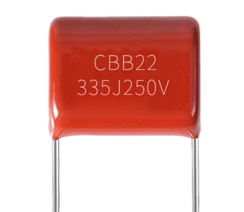 CBB22 Condensador 335J 250V Film de Polipropileno Metalizado Condensador