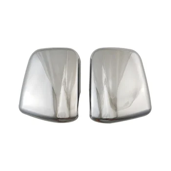 Coche de Cromo de Plata Retrovisor del Lado del Espejo de Cristal Cubierta de la Moldura Trasera Espejo Cubre Shell para Lexus XU110 RX300 1998-2003