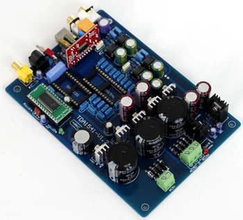 CS8412+NE5534 Pre-amplificador de la junta de TDA1541 de Fibra Óptica, Coaxial tarjeta decodificadora (Incluyendo USB, Excluyendo Tda1541 y Saa7220 IC)