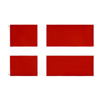 FLAGLAND 60X90 90X150cm Kongeriget Danmark DNK DK Dinamarca Bandera Para la Decoración