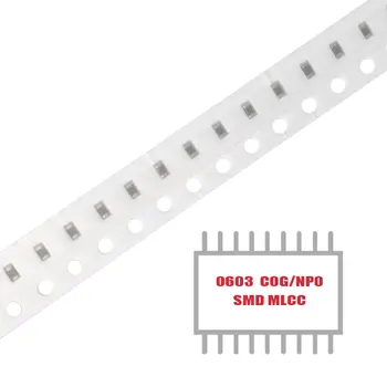 MI GRUPO 100PCS SMD MLCC CAP CER 6.8 PF 100V C0G/NP0 0603 de Montaje en Superficie Multicapa Condensadores de Cerámica en Stock