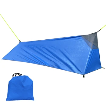 Mochila Carpa de Camping al aire libre Bolsa de Dormir Tienda de campaña Ligera Persona Sola Tienda de campaña con mosquitera