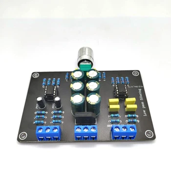 NE5532 Subwoofer Pre-amplificador de Audio de la Placa de Control de Preamplificador de Filtro de Paso Bajo de Frecuencia de corte del Subwoofer Divisor