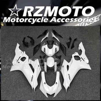 Nuevo ABS Accesorios de la Motocicleta Para el Ajuste de YAMAHA YZF R6 2017 2018 2019 2020 2021 2022 Moto Carenado Kit de Shell Blanco