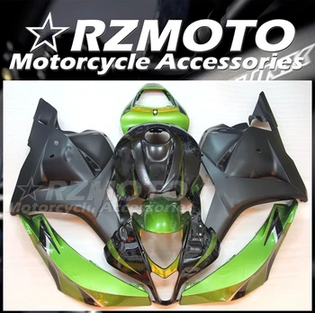 Nuevo ABS Accesorios de la Motocicleta Para el Fit de Honda CBR600RR F5 2009 2010 2011 2012 Moto Carenado Kit de Carrocería Cáscara Verde Negro
