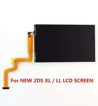 Original, NUEVO Superior de la parte Superior de la Pantalla LCD para la Nueva Nintendo 2DS XL para la NUEVA 2DS XL / LL Pantalla de Reparación de Piezas del Panel de la Pantalla