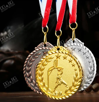 Personalizar el Logotipo de la Competición de Baloncesto de los Premios el Premio de Medalla para los Deportes al aire libre Eventos