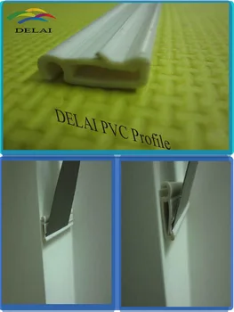 PVC Perfil Adecuado Para PVC Techo tensado de la Película Sin Arpón