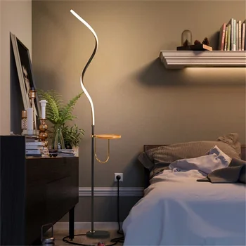 TEMAR Regulador de Lámparas de Piso de creación Contemporánea de Diseño de Iluminación Para el Hogar Sala de estar Decoración